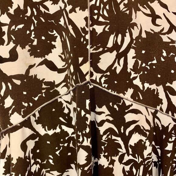 Studio M ABY Midi Skirt Women M Floral Whimsical Asymmetrical Fairygoth Flowy - Picture 6 of 9